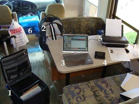 My Home Office on the road...